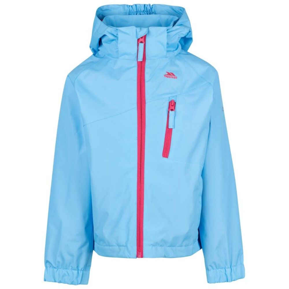 Trespass Childrens/Kids Windproof Waterproof Jacket / Blue